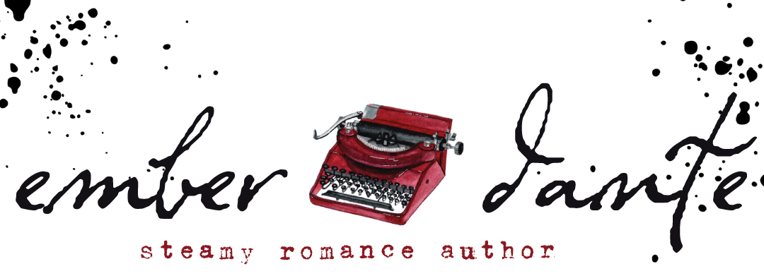 Ember Dante Steamy Romance author logo